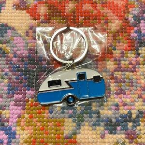 Camping World-Retro Camper Keychain